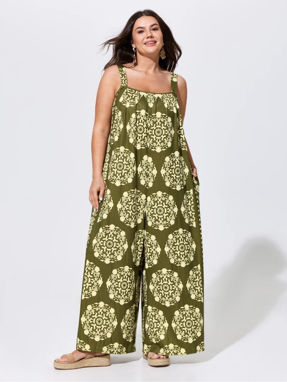 Wide-Leg Jumpsuit